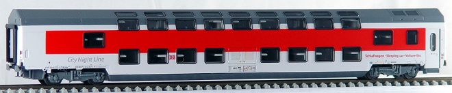 Double deck Sleeping car "City Night Line" type WLABm171.0<br /><a href='images/pictures/LS_Models/49012a.jpg' target='_blank'>Full size image</a>